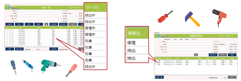 ５つの標準機能